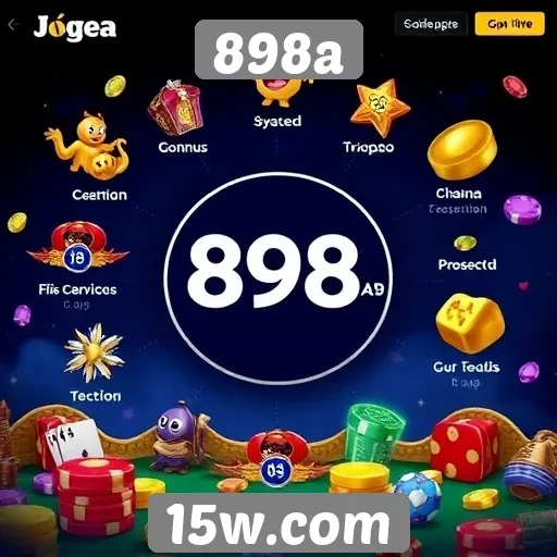 Características principais do site de jogos 898a